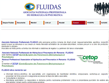 Tablet Screenshot of fluidas.ro